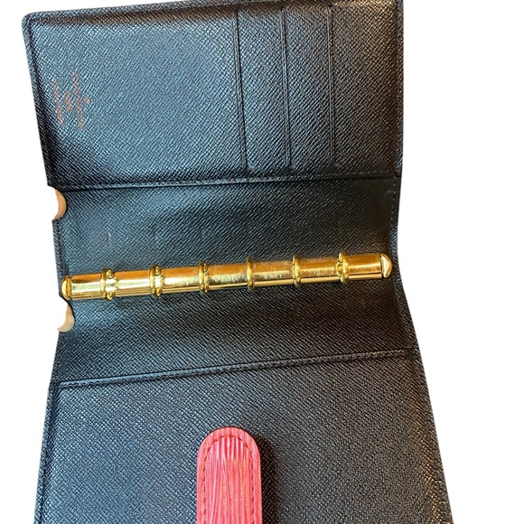 Authentic Louis Vuitton Red Epi Leather Small Agenda/Passport Holder - Picture 6 of 10